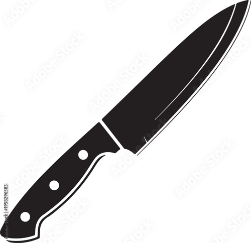 Knife icon. Vector.