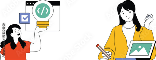 Collaboration between developers and designers for innovative project solutions