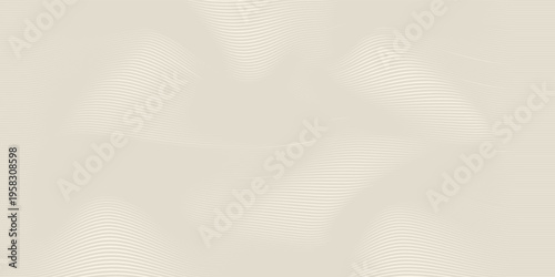 Kraft paper texture seamless pattern. Off-white vector striped cardboard background. Light beige milky color grainy textured bg. Vintage style backdrop. Horizontal handmade banner. vector eps10.