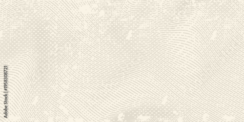 Kraft paper texture seamless pattern. Off-white vector striped cardboard background. Light beige milky color grainy textured bg. Vintage style backdrop. Horizontal handmade banner. vector eps10.