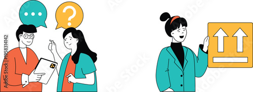 Collaboration and presentation of ideas in a professional setting