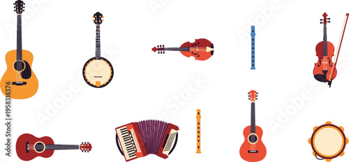 Musical Instrument vector illustration