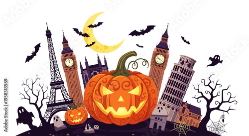 Halloween Around The World: Iconic Landmarks and Spooky Symbols