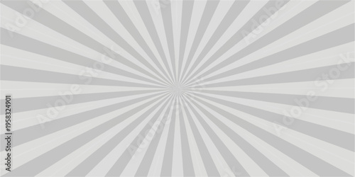 Abstract grunge background vector with sunburst rays and vintage paper texture featuring a blue and brown striped pattern for a retro star illustration