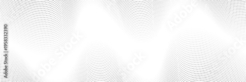 Wave 3d. Wave of particles. Futuristic point wave. Design for poster. Technology vector background. Vector illustratio