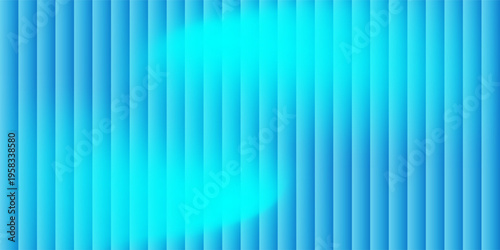 Abstract background with vertical stripes in blue and cyan gradient, smooth color transition, minimal design, soft lighting.
