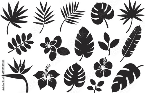 Prohibited beach pool items icons shorts bikini hat sunglasses bare feet warning symbol vector illustration design