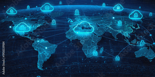 Advanced Data Analytics Visualization Background