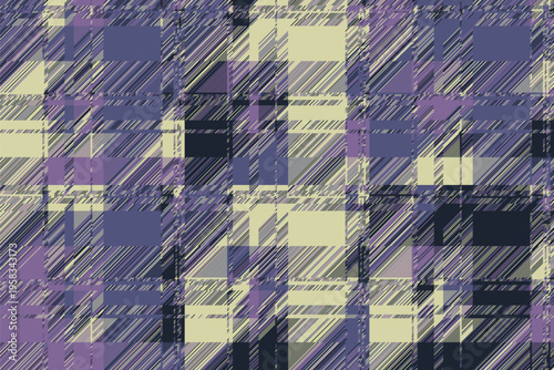 Broken glitch surface with jagged lines, fragmented squares, and rough overlays. The composition feels rebellious, edgy, and modern.