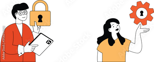 Collaboration between security and technical support in digital protection