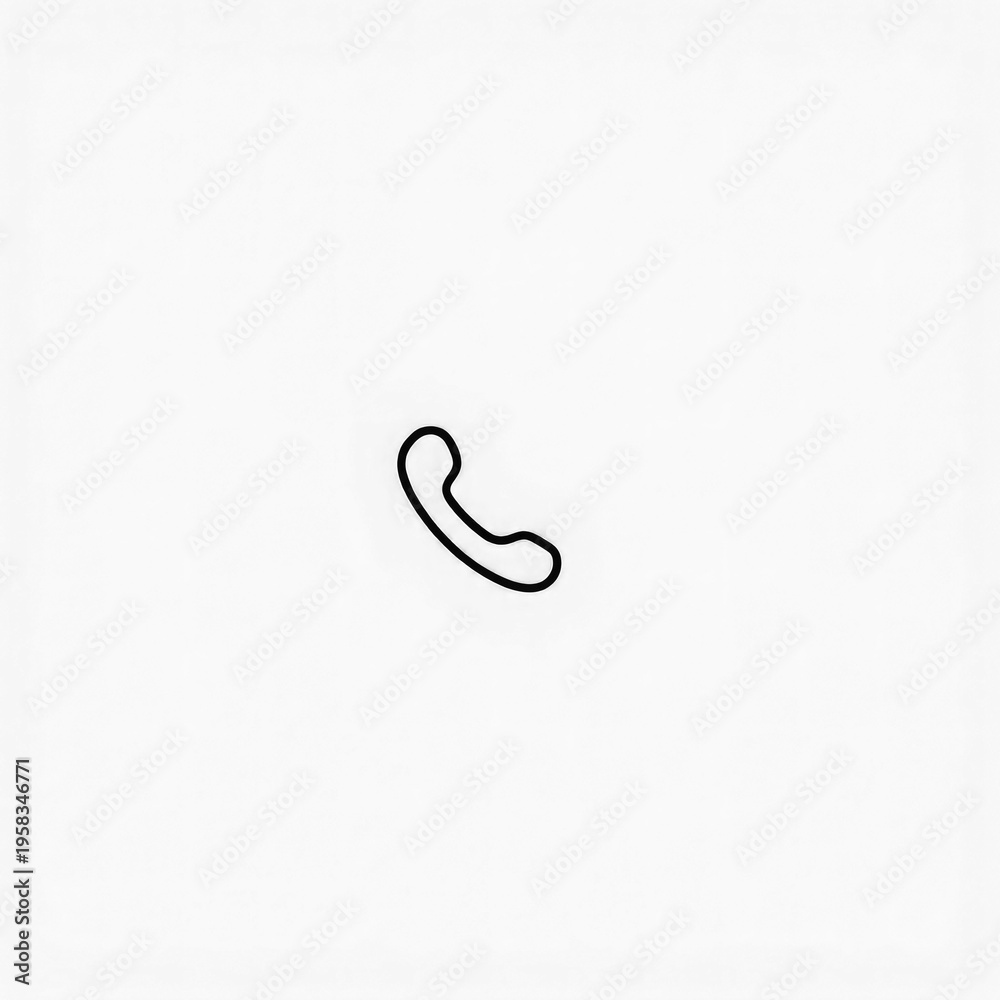 Obraz premium Call icon with transparent background PNG and JPEG image
