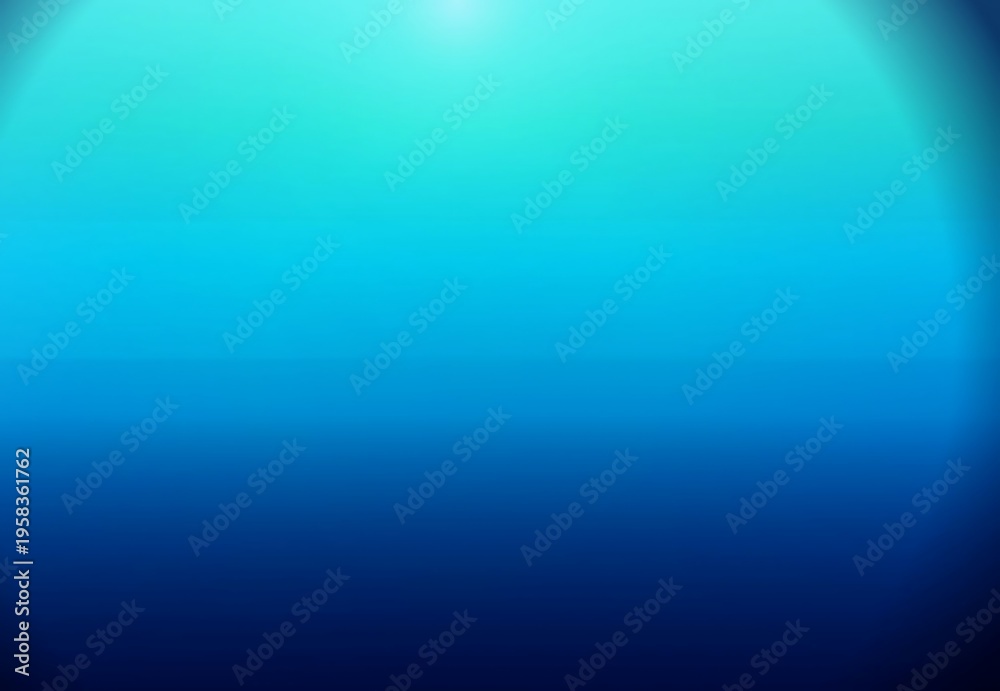 Fototapeta premium A vibrant blue gradient background with a bright light source