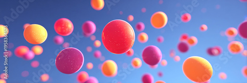 Soft Balloon Like 3d Floating Orbs