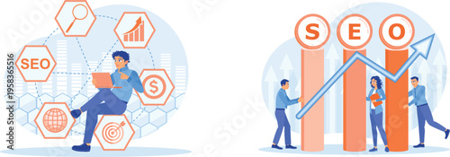 Illustrating the impact and strategies of search engine optimization for business growth