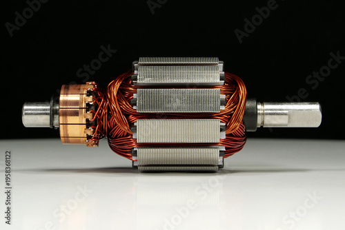 Rotor of electric motor from small household appliance