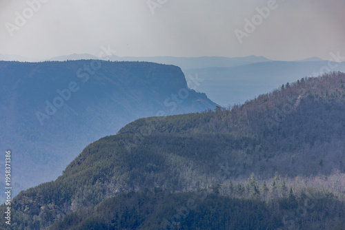Принти на полотні Scenic views of the Linville Gorge from Wiseman's View