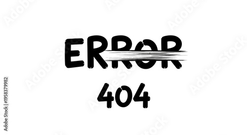 Error 404 Page Not Found Message