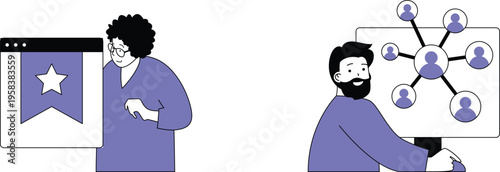 Collaboration between individual expertise and networked teamwork for success