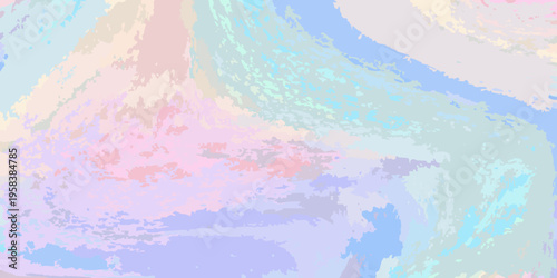 Abstract pastel watercolor wash with flowing blended color gradients