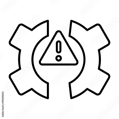 Disrupttion  Vector Icon