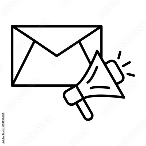 Email marketing Vector Icon