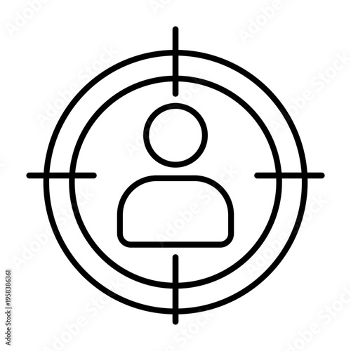 Target audience Vector Icon
