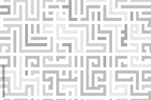 Rounded corner maze pattern vector background.eps