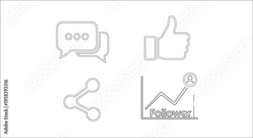 Vector 3D illustration of a thumb up and down hand icon symbol for social media web design and business communication network button