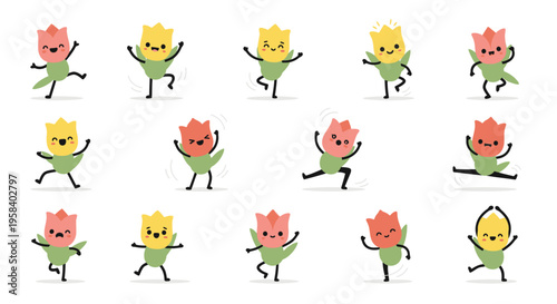 Collection of diverse light switch icons and controls