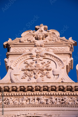 Konstfotografi The Basilica di Santa Croce is the most iconic example of Lecce Baroque, renowne