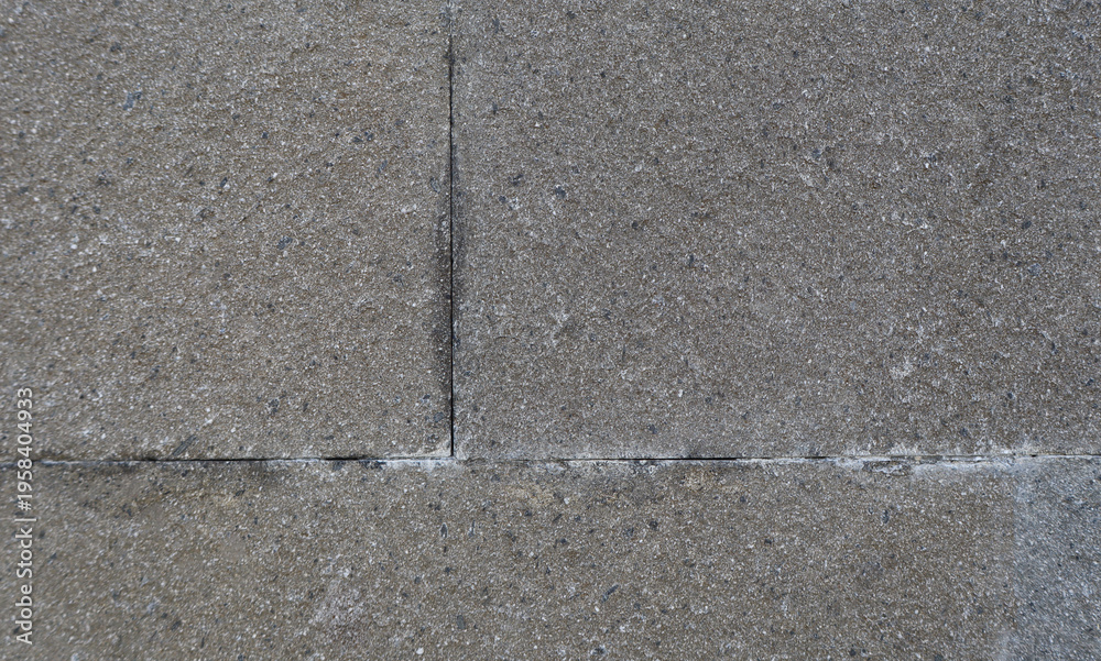 Fototapeta premium Grey Brick Wall Texture Background Industrial Concrete Pattern.