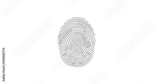 Close up of a fingerprint.