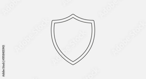 Shield Icon Symbol Protection Security.