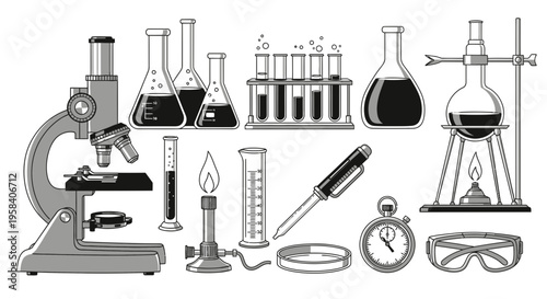 Laboratory Equipment Science Lab Tools.
