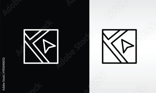 Road Navigation Vector, Icon Or Logo Sign Isolated Symbol Illustration