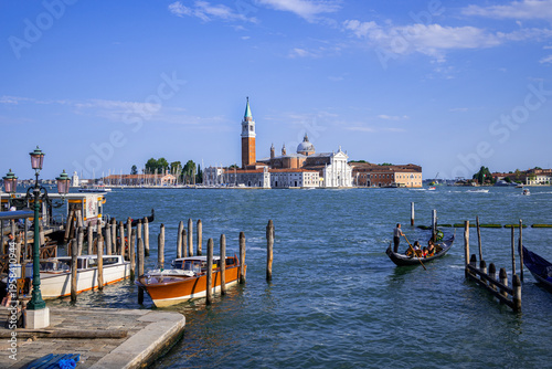 View of San Giorgio Maggiore from Venice (Italy)