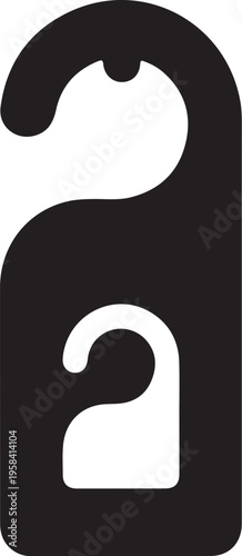 Vector door hanger icon