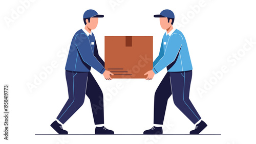 Labor Day Celebration: A group of construction workers, united in solidarity, hold up a banner proudly proclaiming Labor Day, honoring the hard work and dedication of the workforce.