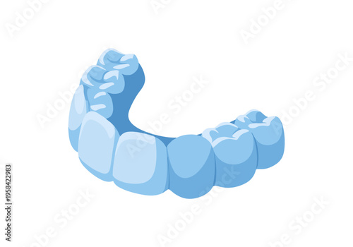 Clear dental aligner for teeth straightening and orthodontic treatment