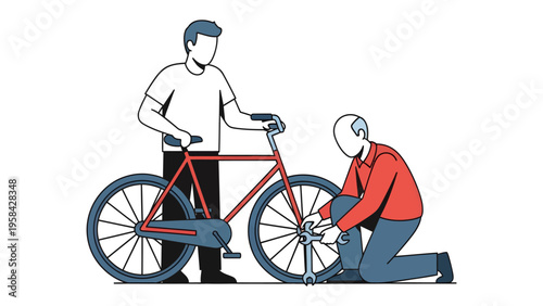 Labor Day Celebration: A group of construction workers, united in solidarity, hold up a banner proudly proclaiming Labor Day, honoring the hard work and dedication of the workforce.