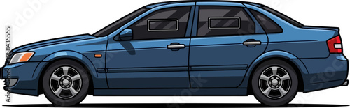 Secure armored transport security sedan