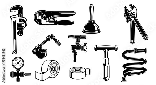 Professional Plumbing Tools and Pipe Maintenance Equipment