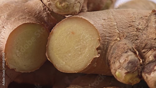 Fresh raw ginger