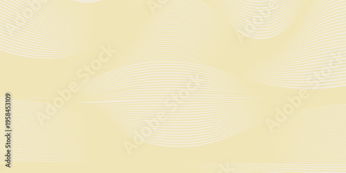 Abstract luxury background with gold wavy curve lines pattern (guilloche curves) in premium colors. Elegant vector golden diagonal striped texture template for banner, business card, headline backdrop
