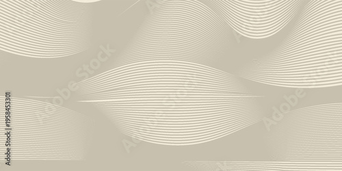Abstract luxury background with gold wavy curve lines pattern (guilloche curves) in premium colors. Elegant vector golden diagonal striped texture template for banner, business card, headline backdrop