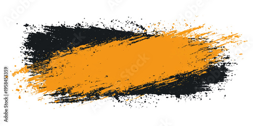 Abstract grunge vector background featuring ink splashes and paint splatters with artistic black stains and a dirty texture pattern