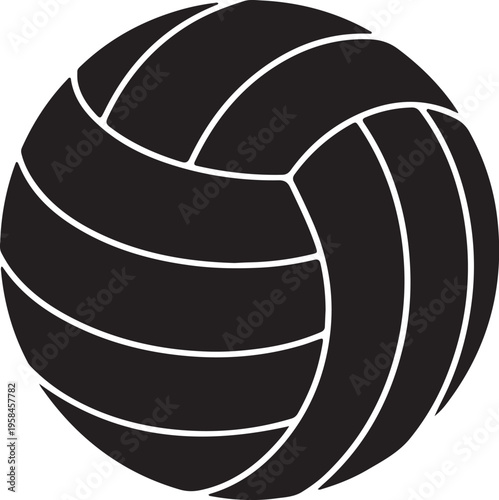 Yarn Ball Silhouette Knitting Thread Isolated on Transparent Background Handmade Craft Vector