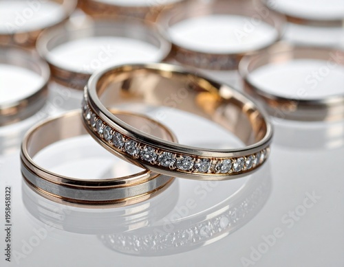 two wedding rings