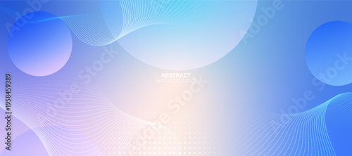 Abstract multicolor gradient background. Shiny moving lines design element. Modern blue gradient flowing wave lines. Technology concept.