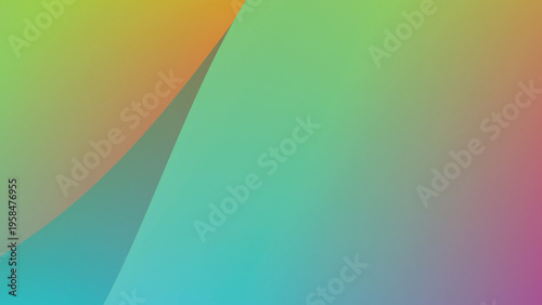 Abstract Gradient Background with Teal and Pink Hues